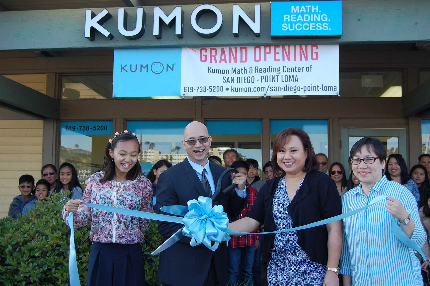 Grand opening of kumon math and reading center of point loma sd